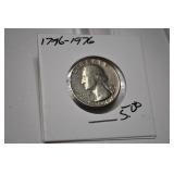 Uncirculated Bicentennial 1776-1976 Quarter
