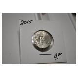 2015 P Jefferson Nickel VF