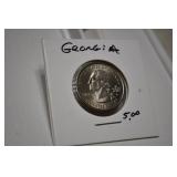 Uncirculated 1999 P Georgia Quarter