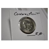 Uncirculated 1999 D Connecticut Quarter