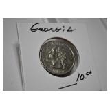 Uncirculated 1999 D Georgia Quarter