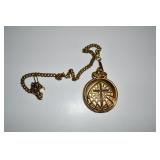 Quartz Movement Japan Cross Pocket Watch