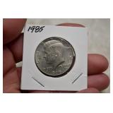 1985 Kennedy Half Dollar