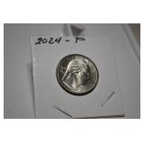 Uncirculated 2024P Patsy Takemoto Mink Quarter