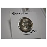 Uncirculated 1999 P Georgia Quarter