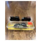 Three A.T.&S.F. Steam Switcher N-Scale