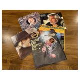 5 Vtg Country Vinyl LPs