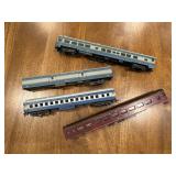 Vtg HO Scale Train Passenger Cars