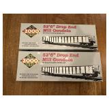 Proto 2000 HO Scale Gondola Kits