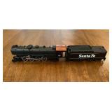 Ho Scale Steam Locomotive w/Santa Fe Coal Tender