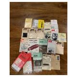HO Scale Model Train Parts Assortment