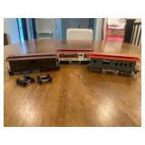 Vtg HO Scale Train Cars Set
