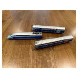 Set of 3ï¿½Mehano Locomotive & Cars