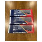 HO Scale Blueprint Series Train Cars