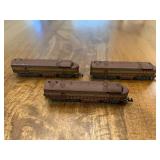 3 Atlas Pennsylvania Diesel Locomotives