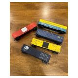 5 Vtg HO Scale Train Carsï¿½HO