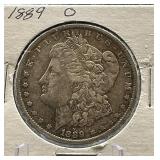 1889-O Morgan Silver Dollar