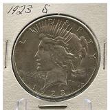 1923-S Silver Peace Dollar Coin