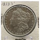 1878-S Morgan Silver Dollar Coin
