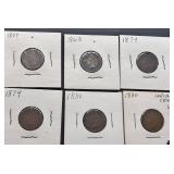 6pc Indian Head Cents