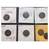 7pc Indian Head Cents