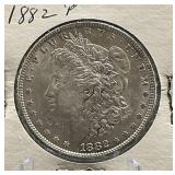 1882-P Morgan Silver Dollar Coin