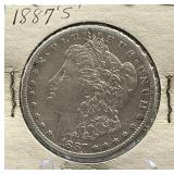 1887-S Morgan Silver Dollar Coin
