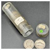 1939-S Jefferson Nickel Roll