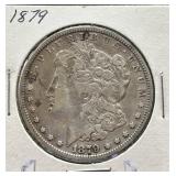 1879 Morgan Silver Dollar