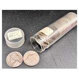 1955-P Jefferson Nickel Roll