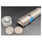 Roll of 1938-P Jefferson Nickels