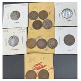 Collection of Indian Head Cents