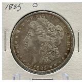 1885-O Morgan Silver Dollar