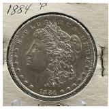 1884-P Morgan Silver Dollar Coin