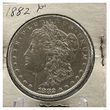 1882-P Morgan Silver Dollar