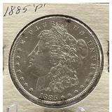 1885-P Morgan Silver Dollar