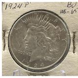 1924-P Peace Silver Dollar MS-65