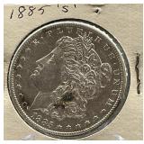 1885-S Morgan Silver Dollar Coin