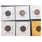 6pc Indian Head Cents