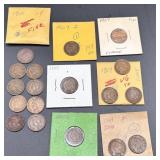 Indian Head Cents 1906-1909