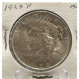 1923-P Peace Silver Dollar Coin