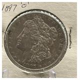 1897-O Morgan Silver Dollar