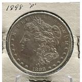 1898-P Morgan Silver Dollar