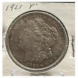 1921-P Morgan Silver Dollar