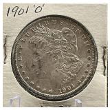 1901-O Morgan Silver Dollar