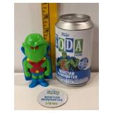 Funko Soda Martian Manhunter Figure with Can and D