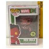 Funko Pop Marvel 31 Red Hulk Vinyl Bobble-Head