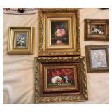 Framed Miniature Paintings