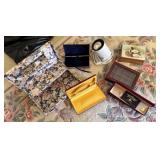 Vtg. Jewelry Decorative Boxes and Storage Cases