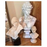 Three Decorative Busts
